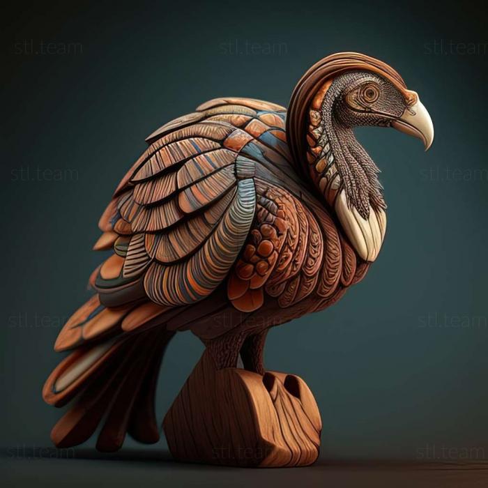 3D model turkey (STL)